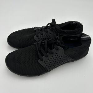 Whitin Barefoot Men's Sneaker Shoe Size 44 US 10.5/11 Black Minimalist Zero Drop